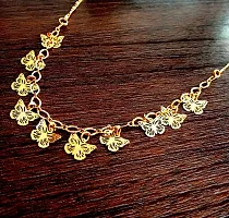 Golden Princess Traditional Gold Plated Designer Necklace Gold-plated Plated Brass Chain-thumb1