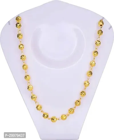 Gold-Plated Long Matar Mala Necklace for Women-thumb3