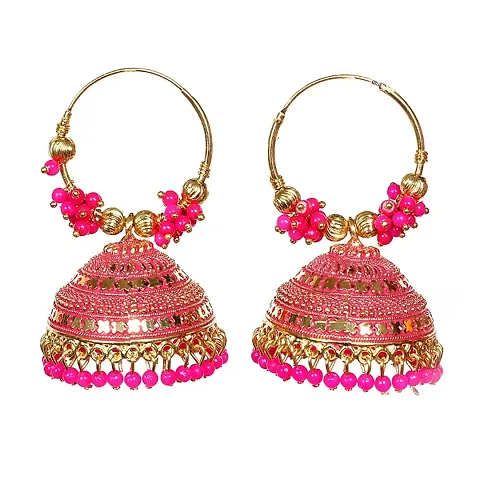 Women's Pearls Jumka Earring