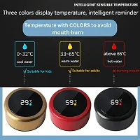 Bottle with Temperature Display - Stainless Steel Hot PACK OF 1 BLACK ,Assorted-thumb3