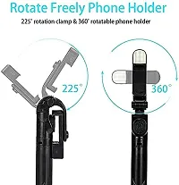 R1S Selfie Stick Mini LED Fill Light Tripod Selfie Stick PACK OF 1-thumb2