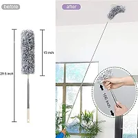 Microfiber Flexible Fan Cleaning Duster with 100 inches Extendable  Washable Feather Mop  PACK OF 1-thumb1