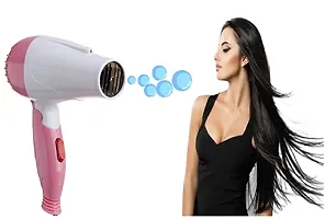 Professional Hot and Cold Hair Dryers with 2 Switch speed setting And Thin Styling Nozzle,Diffuser,Blow Dryer for Men and Women Hair(pack of 1)-thumb3