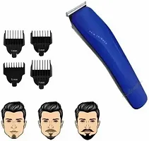 HTC AT 528 Trimmer 45 min Runtime 5 Length Settings  (Blue)pack of 1-thumb2