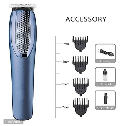 AT-1210 Rechargeable 4 Clipper Hair Trimmer for Men Trimmer 45 min Runtime 4 Length Settings(multicolor)-thumb3