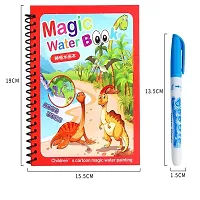 Reusable Magic Water Painting Book Magic Doodle Pen Coloring For Kids(pack of 1)-thumb1