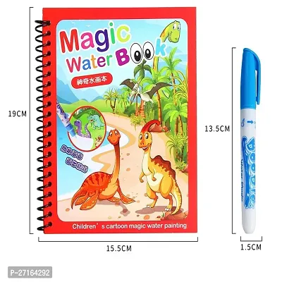 Reusable Magic Water Painting Book Magic Doodle Pen Coloring For Kids(pack of 1)-thumb2
