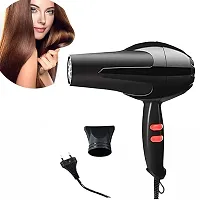NV 1800w Hair Dryer 6130 for Man and Women (Black/Red)PACK OF 1-thumb2