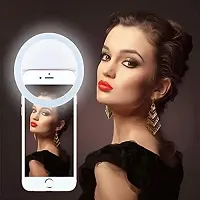 Selfie Beauty Ring Light LED Flash White Light for iPhone, Android  iPad Series Ring Flash  (Multicolor)pack of 1-thumb1