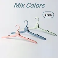 Travel Hangers - Portable Folding Clothes Hangers Travel Accessories Foldable(pack of 1)-thumb4