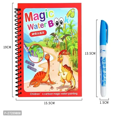 Magic Pen Painting Board for Kids, Children Education Drawing Pad (Random Design) PACK OF 1)-thumb0