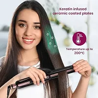 3-in1 Hair Styler Variable Style Settings, Keratin Infused Ceramic Coated Plate, PACK OF 1-thumb1