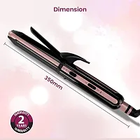3-in1 Hair Styler Straightener, Curler, and Crimper Rose Gold  PACK OF 1-thumb3
