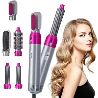 5 in 1 Hot Air Styler Hair Dryer Crimper Wand Manual Curler in All Hair  PACK OF 1-thumb1