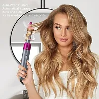 5 in 1 Hot Air Styler Hair Dryer Dryer Comb Tool for Curly Hair machine for  Multifunctional Styling Tool Fast Heating Multifunctional Styling  PACK OF 1-thumb2