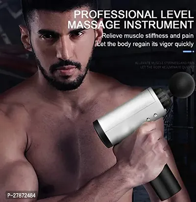 Body Massager Gun Cordless Handheld Deep TissueMuscle Battery Powered Massager, 6 Speeds Percussion pack of 1-thumb2