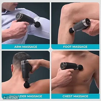 Body Massager Gun Tissue Percussion  Percussion pack of 1Muscle Body Massager Gun with 6-speed, for Pain and Stress pack of 1-thumb3