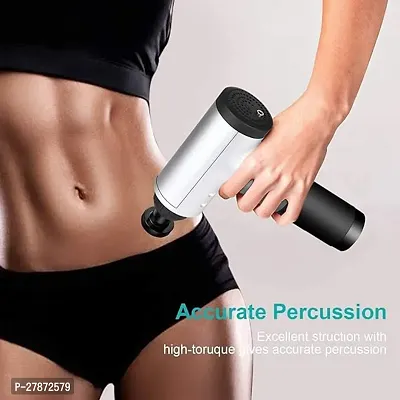 Body Massager Gun Powered Massager, 6 Speeds Percussion Massage Device Super Quiet