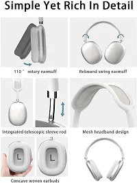 Max Bluetooth Headset  (Silver, On the Ear)pack of 1-thumb3