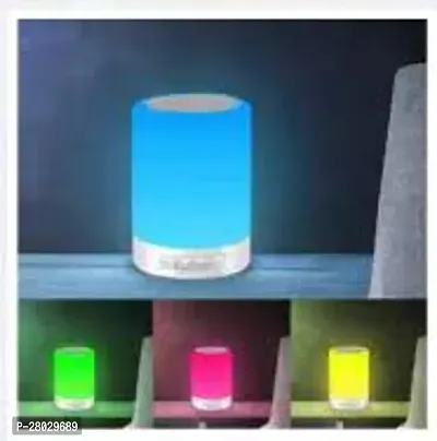 Portable Color Changing LED Touch Lamp Bluetooth Speaker Smart Music Light(PACK OF 1)-thumb4