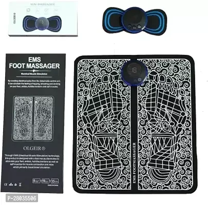 FOOT Massager Mat, with Cervical mini Massager Combo Set#(PACK OF 1)-thumb3