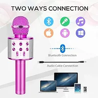 Mic WS-858 with Microphone Speaker for All Smart Phones (Multicolour) PACK OF 1-thumb1