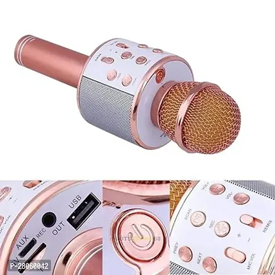 Bluetooth Ws-858 Wireless Connection Mic Karaoke Bluetooth PACK OF 1-thumb0