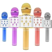 Bluetooth Ws-858 Wireless Connection Mic Karaoke Bluetooth PACK OF 1-thumb1