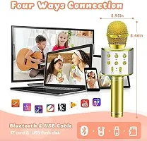 Bluetooth Ws-858 Wireless Connection Mic Karaoke Bluetooth PACK OF 1-thumb3