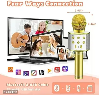 Bluetooth Ws-858 Wireless Connection Mic Karaoke Bluetooth PACK OF 1-thumb4