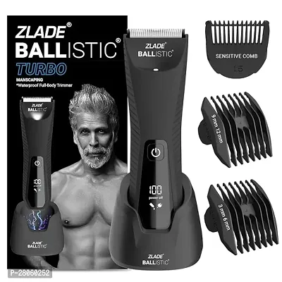 Zlade Ballistic LITE Manscaping Body Trimmer Pubic Hair Grooming, Private Part Shaving PACK OF 1-thumb0