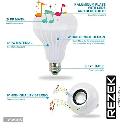 Wireless Light LED Bulb Speaker ,Bluetooth Light Bulbs PACK OF 1-thumb2