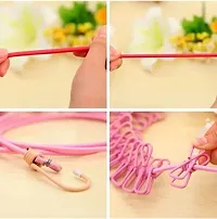 Cloth Rope for Drying Clothes for Travel Home Outdoor  PACK OF 1-thumb2