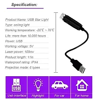 Flexible USB Cable Interior Car Night LED Light - Pack Of 1-thumb3
