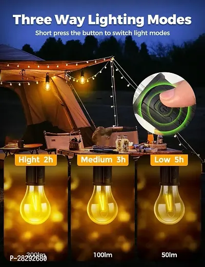 Rechargeable Camping Hanging Bulb Light-thumb0
