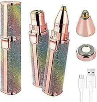 2 in 1 Rainbow Blowless Painless Face Hair Removal Trimmer-thumb2