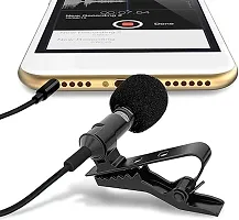 Noise Cancellation Collar Mic Lectures Travel Videos Mike for Mobile Microphone(pack of 1)-thumb2