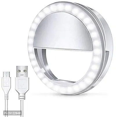 Selfie Ring Light for Mobile | Selfie Ring Light | 3 Way Led Flash White Light for All Smartphones(pack of 1)-thumb2