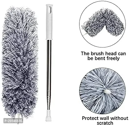 Foldable Microfiber Fan Cleaning Duster Steel Body Flexible Fan mop for Quick and Easy Cleaning of Home(pack of 1)-thumb4