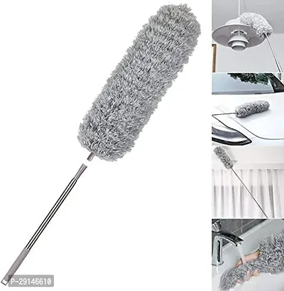 Microfiber Feather Duster Bendable  Extendable Fan Cleaning Duster with 100 inches-thumb2