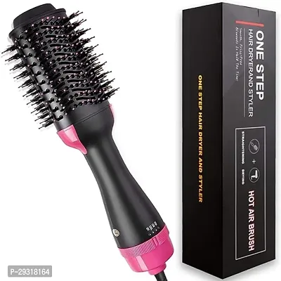 Modern Hair Styling Straightener Curler Brush-thumb0