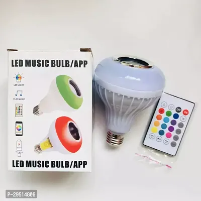 LED Wireless Light Bulb Bluetooth Speaker Pack of 1-thumb4