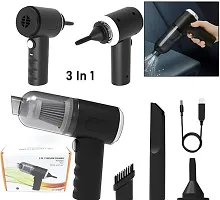 Portable High Power 2 in 1 Car Vacuum Cleaner USB Rechargeable Wireless(PACK OF 1)-thumb3