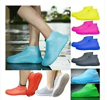 Reusable Silicone Cover Shoes Rain Boots for Men, Women, Kids |Overshoes-thumb2