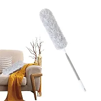 Microfiber Fan Cleaning Duster Flexible Fan mop Cleaning Brush Dust Mop Wet  Dry Mop(pack of 1)-thumb1