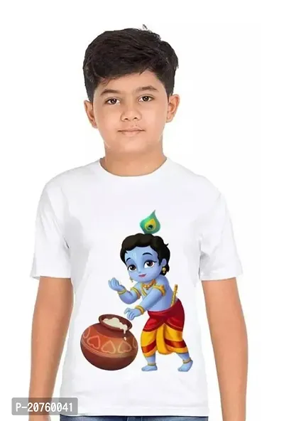 Stylish Cotton Printed Tshirt For Boys-thumb0