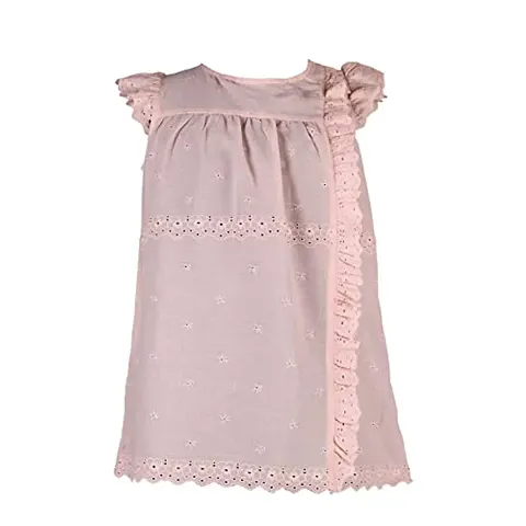 The Fashion Cosmo Girl's Top (TFC-B&WTOPS, Light Peach, 9-10 Years)