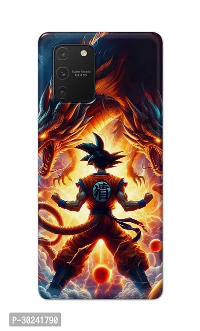 Designer Printed Hard Case Dragon Ball Goku Back Cover For Samsung S10 Lite-thumb0