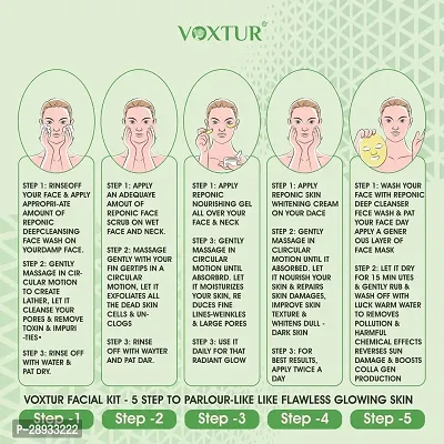 Voxtur Beauty Aloe Vera Facial Kit for Fairness Instant (250 g) Facial Kit, Women Facial Kit,Women Facial Kit,Men Facial Kit,Men And Women Facial Kit,Girl Facial Kit,Boy Facial Kit-thumb3