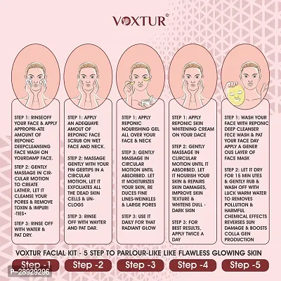 Voxtur Beauty Red Wine Facial Kit for Fairness Instant (250 g) Facial Kit, Women Facial Kit,Women Facial Kit,Men Facial Kit,Men And Women Facial Kit,Girl Facial Kit,Boy Facial Kit-thumb3